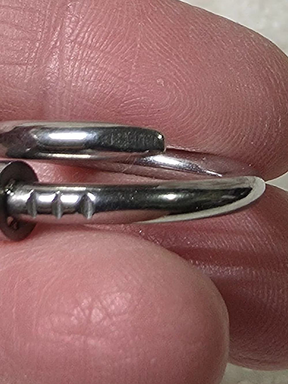 Stainless Steel Nail Ring